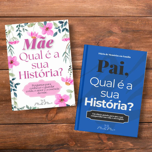 Diário de Capa Dura — Qual é a sua história?
